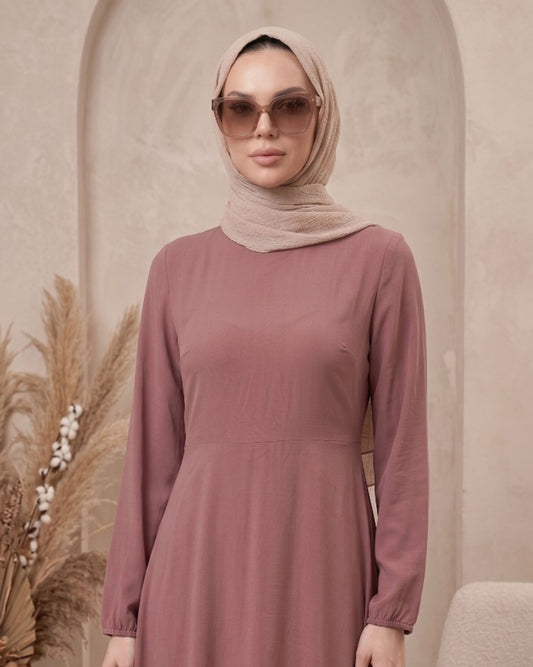 Premium Sage Green Embroidered Georgette Abaya