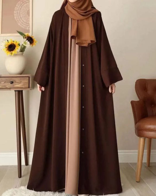 Stuff Georgette Elegant Modest Abaya