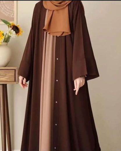 Stuff Georgette Elegant Modest Abaya