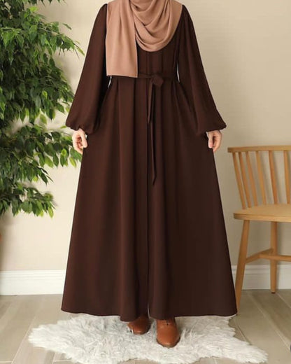 Stuff Georgette Elegant Modest Abaya
