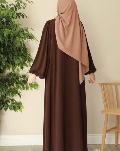 Stuff Georgette Elegant Modest Abaya