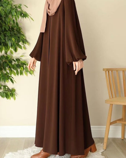 Stuff Georgette Elegant Modest Abaya