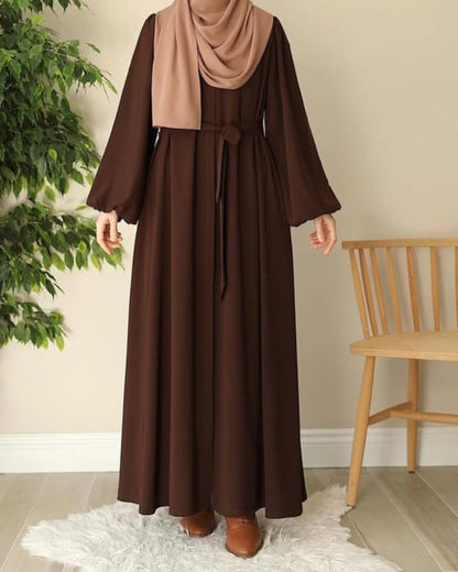 Stuff Georgette Elegant Modest Abaya