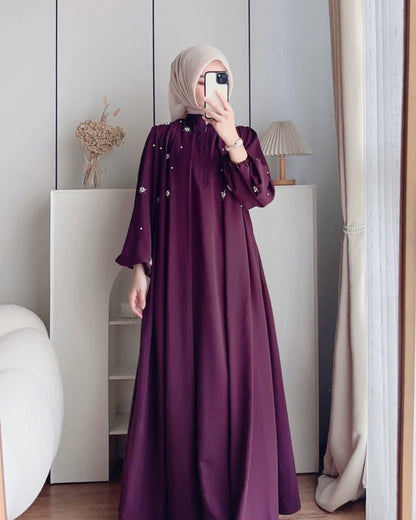 Stuff Georgette Elegant Modest Abaya