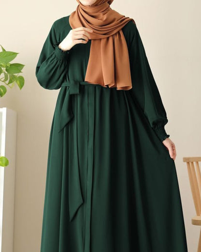 Stuff Georgette Elegant Modest Abaya