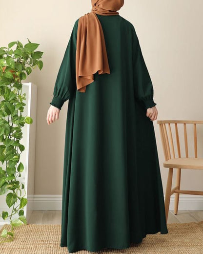 Stuff Georgette Elegant Modest Abaya