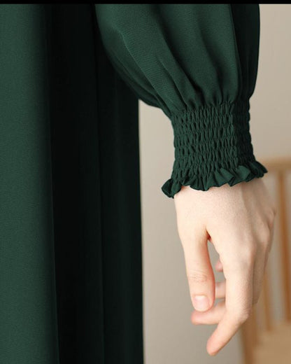 Stuff Georgette Elegant Modest Abaya