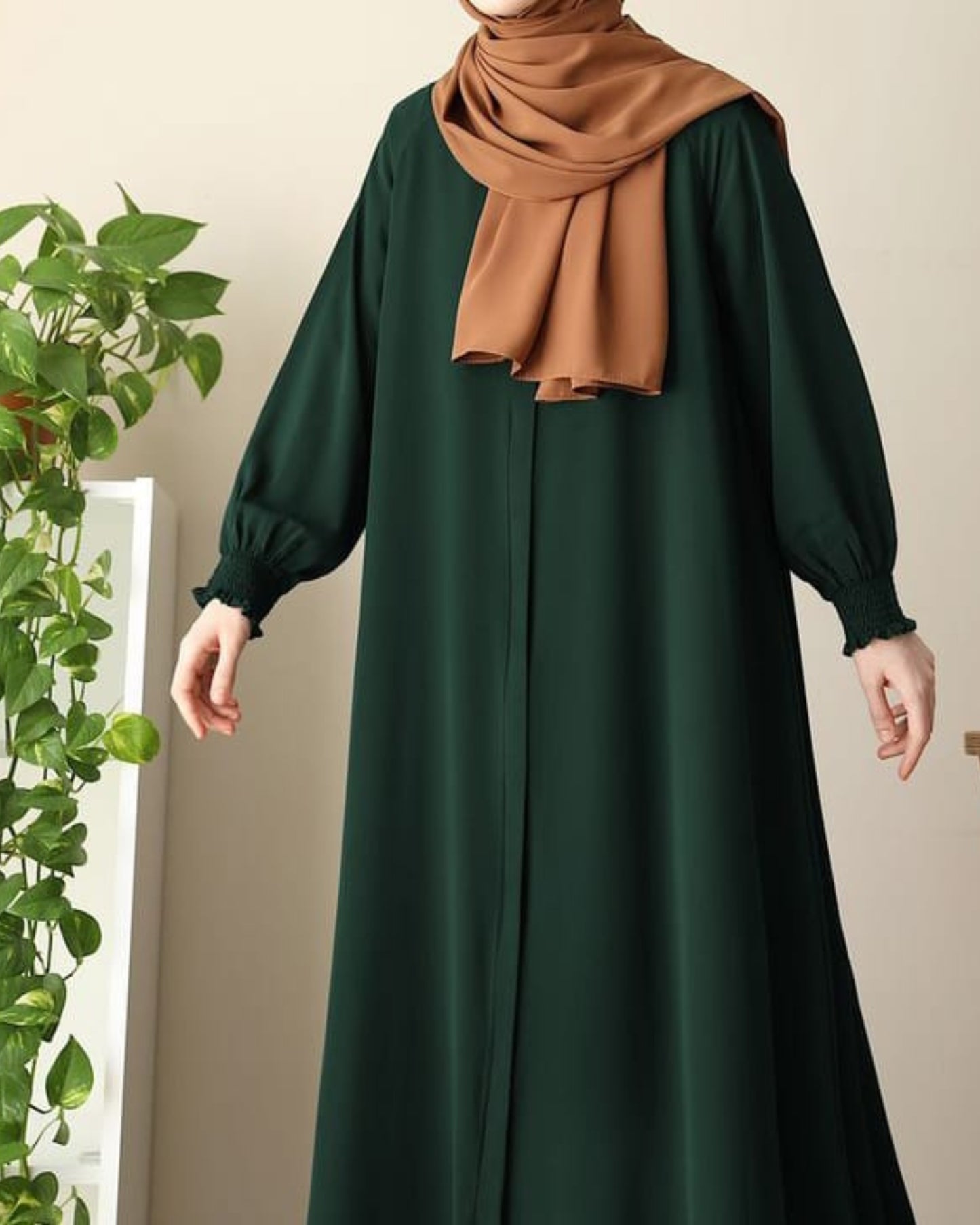 Stuff Georgette Elegant Modest Abaya