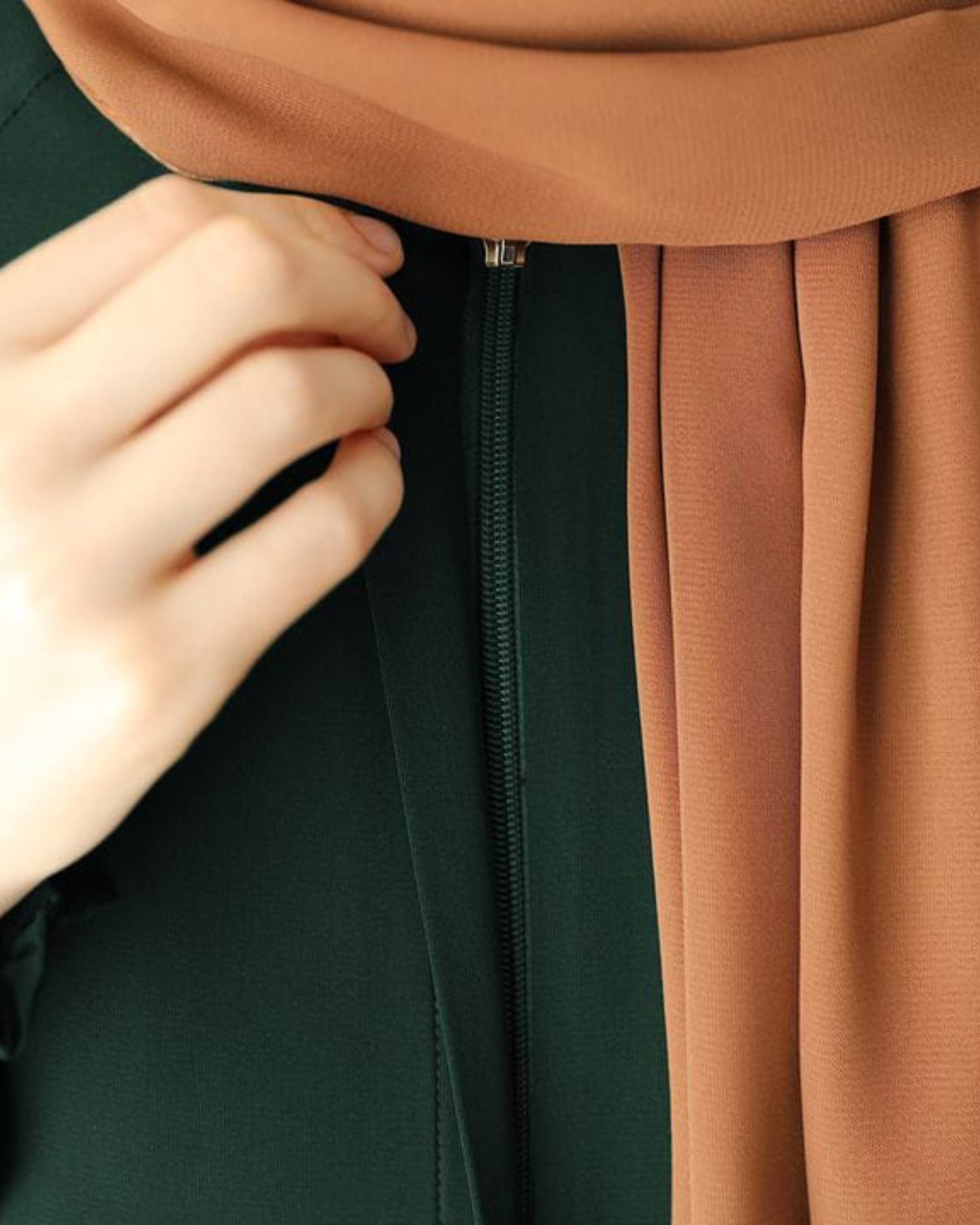 Stuff Georgette Elegant Modest Abaya
