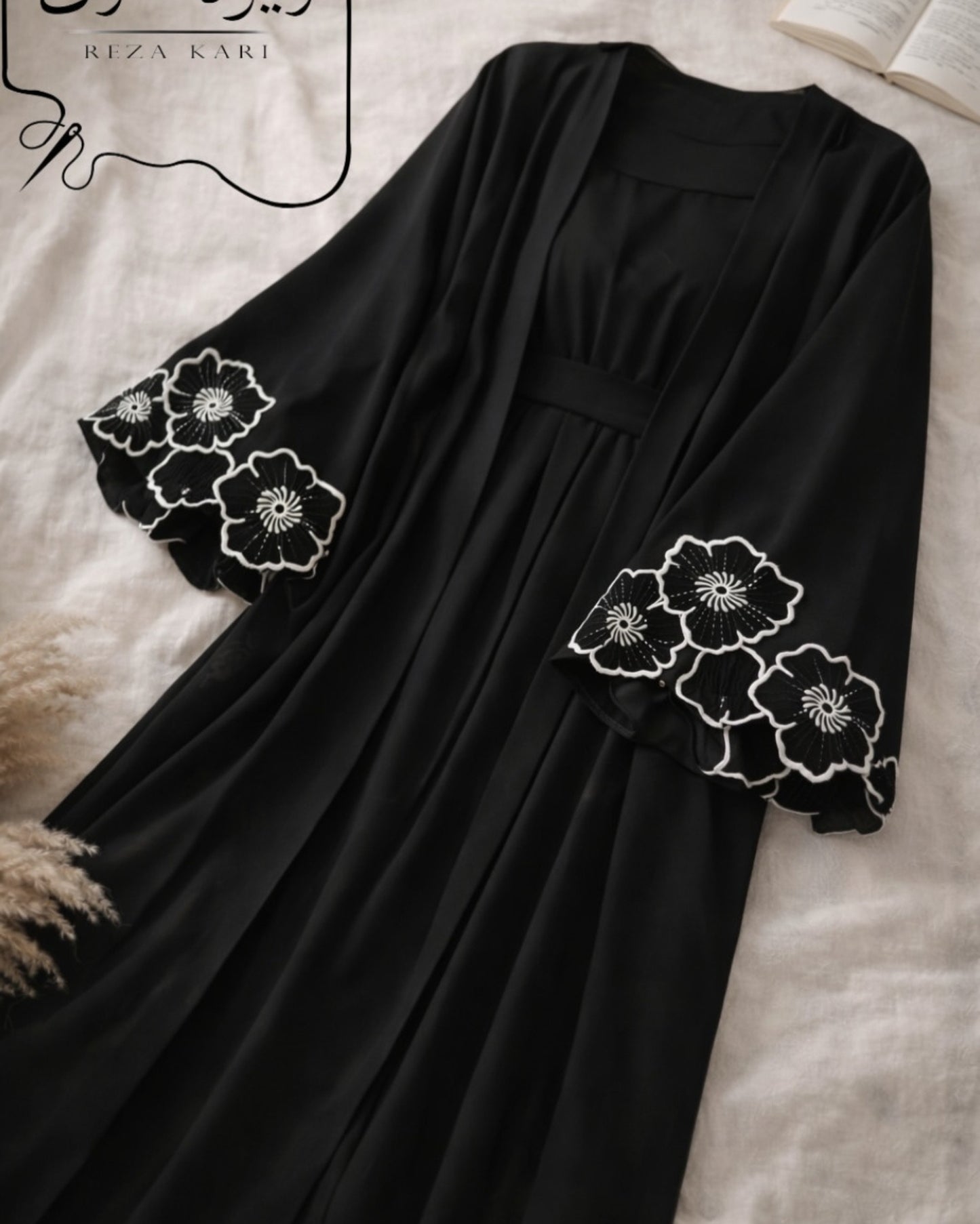 Stuff Georgette Elegant Modest Abaya