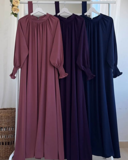 Stuff Georgette Elegant Modest Abaya