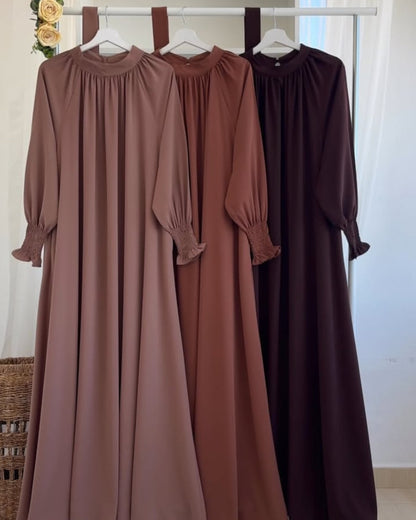 Stuff Georgette Elegant Modest Abaya
