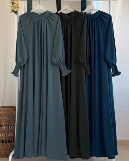 Stuff Georgette Elegant Modest Abaya
