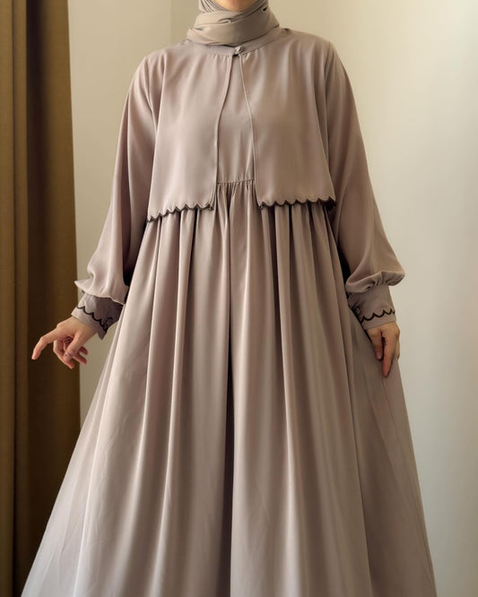 Stuff Georgette Elegant Modest Abaya