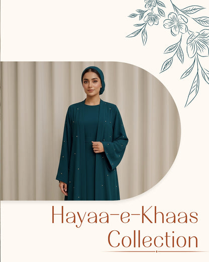 Stuff Georgette Elegant Modest Abaya