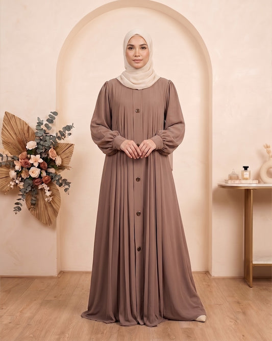 Stuff Georgette Elegant Modest Abaya
